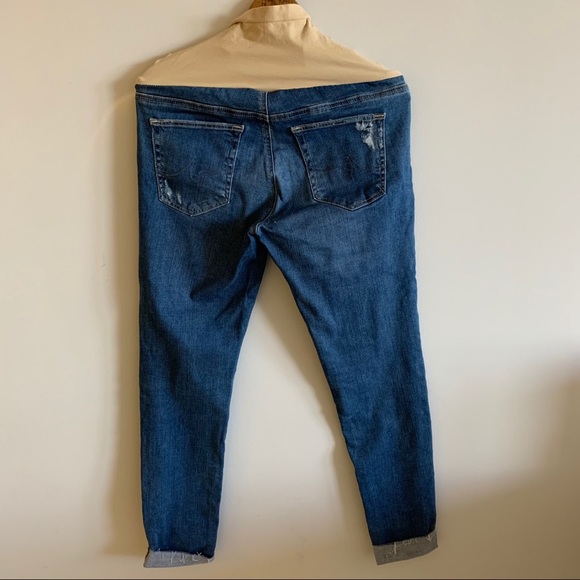 AG Distressed Maternity Jeans - Picture 4 of 13